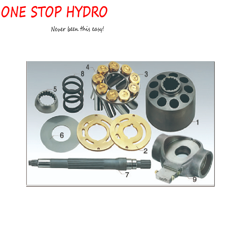 Uchida A10VD17 A10VD23 A10VD28 A10VD40 A10VD43 A10VD71 spare parts