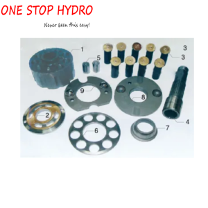 Hitachi HMT36FA travel motor spare parts