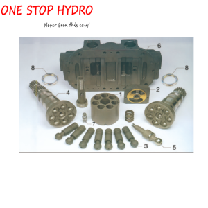 Hitachi HPV050 HPV102 HPV105 HPV118 HPV135 spare parts
