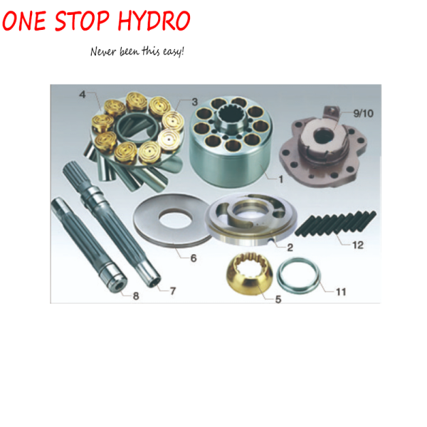 Kawasaki K3VG63 K3VG112 K3VG180 K3VG280 spare parts Kawasaki K3VG63 K3VG112 K3VG180 K3VG280 spare parts