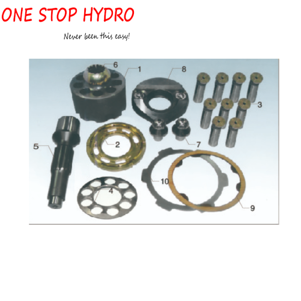 Komatsu HMV110 HMV160 travel motor spare parts Komatsu HMV110 HMV160 travel motor spare parts