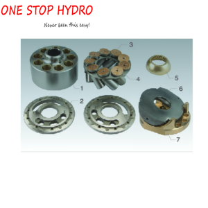 komatsu PC210-7 pump spare parts