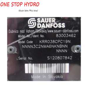 Danfoss 83003462 KRR038 Danfoss 83003462 KRR038